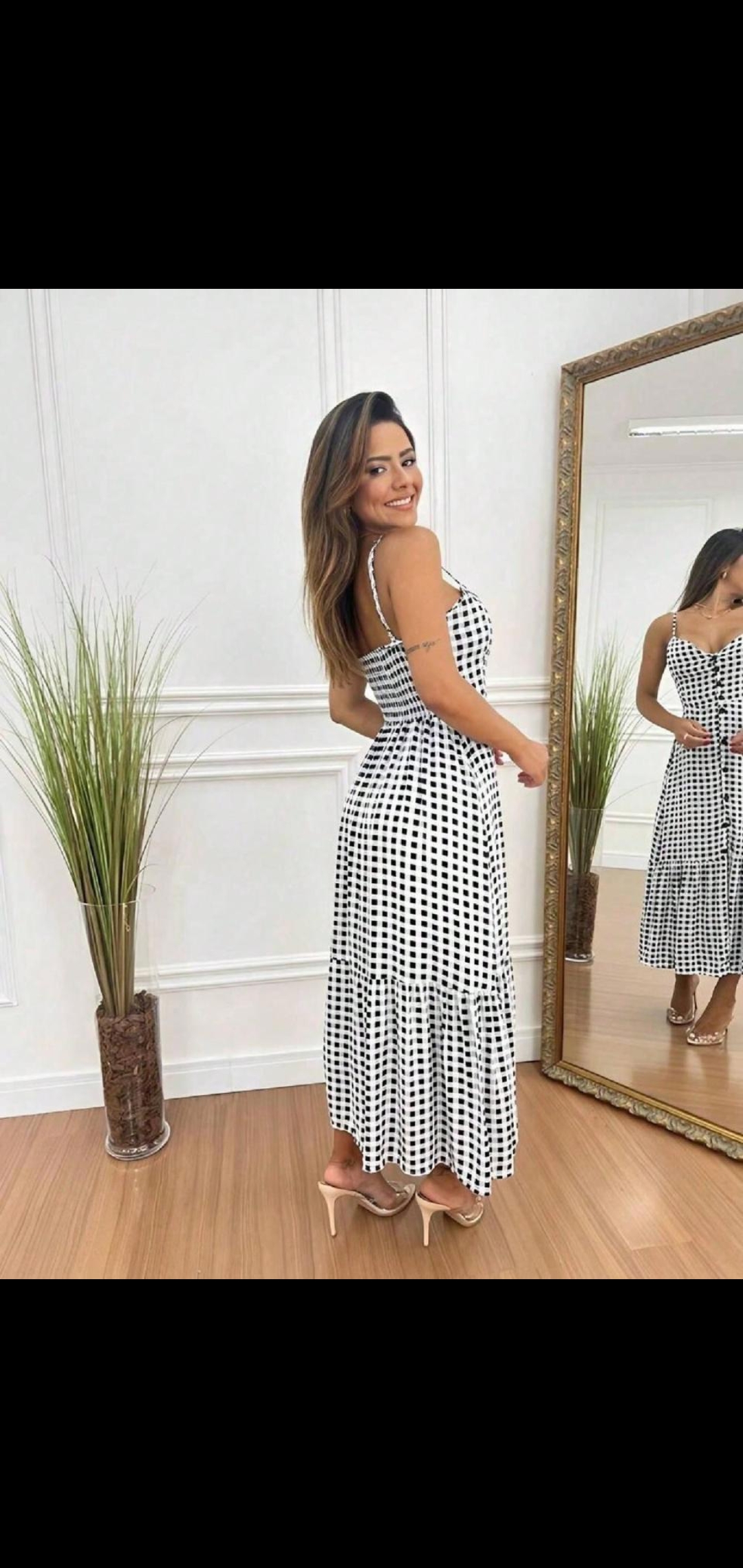 Vestido Duna Botões 